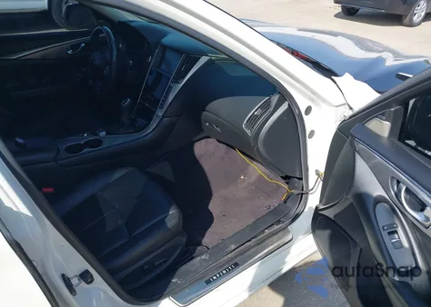 2016 Infiniti Q50 3.0T Premium из США, поврежденный, VIN JN1EV7AP3GM302853